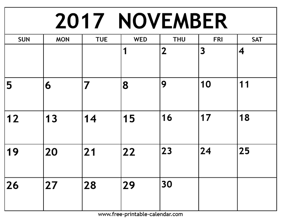 starfall calendar november 2017