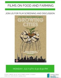 Film: Growing Cities @ Gilroy Public Loibrary | Gilroy | California | United States
