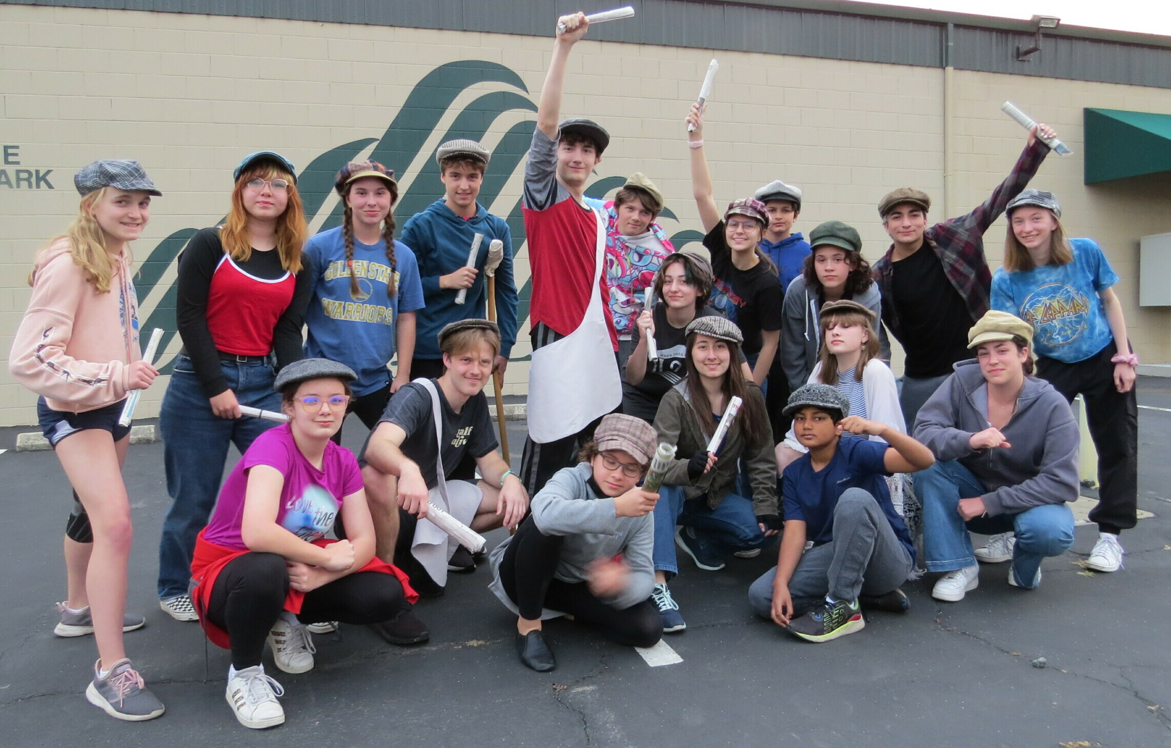 Main Story Extra Extra Teens Perform In Svct S Newsies Show Gilroy Life