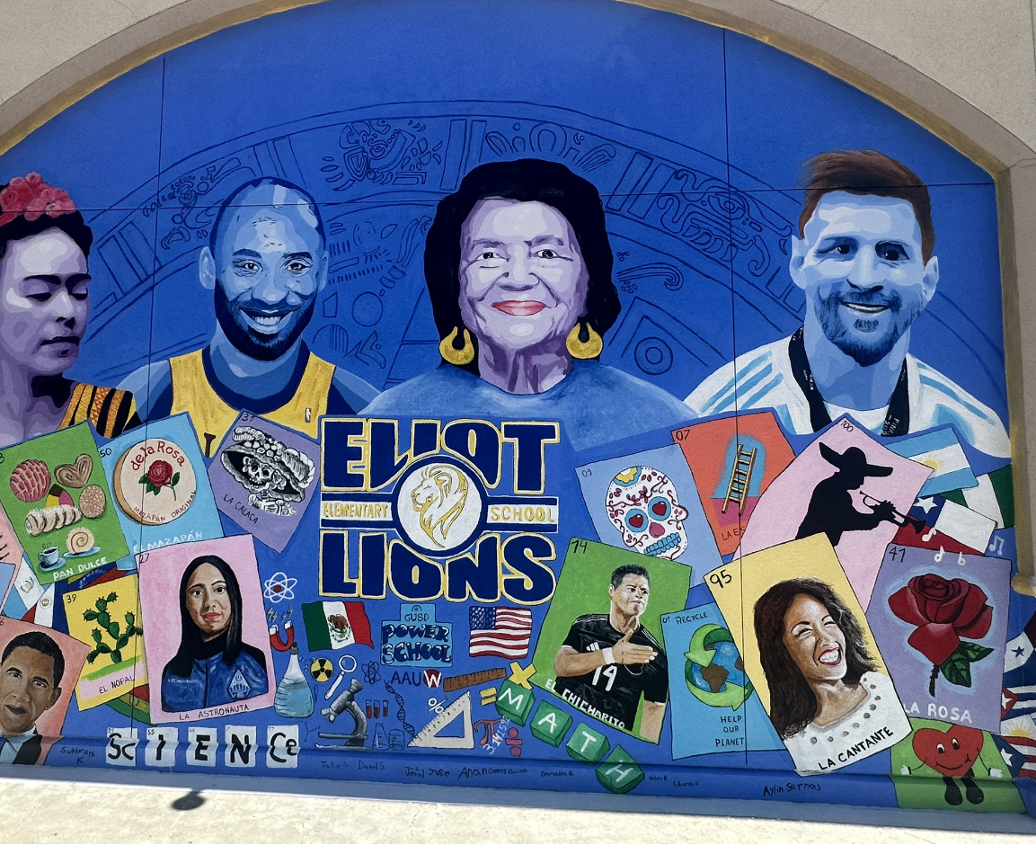 Education: Eliot Elementary School unveils new mural - Gilroy Life